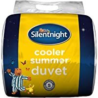 Silentnight Cooler Summer - Edredón de Verano (4.5 TOG)- Blanco- Matrimonio